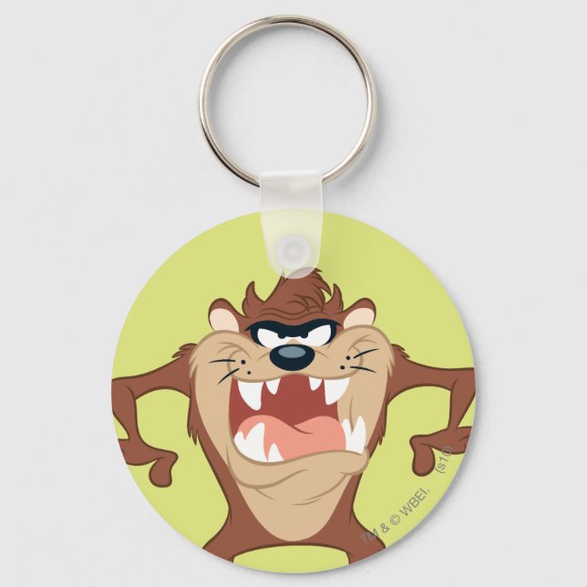 TAZ™ Toothy Grin Key Ring (Front)