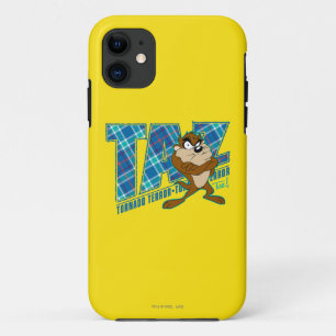 TAZ™ Tornado Terror Plaid iPhone 11 Case