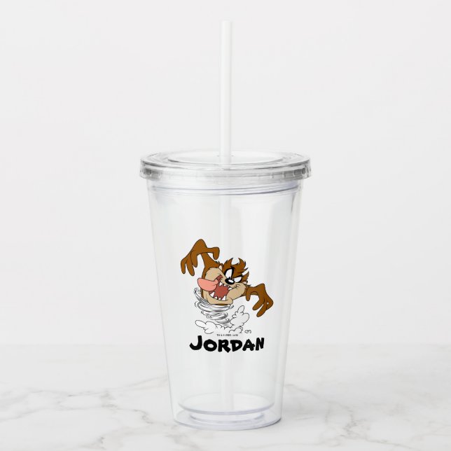 TAZ™ Whirling Tornado Acrylic Tumbler (Front)