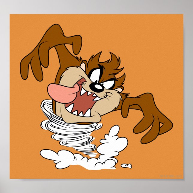 TAZ™ Whirling Tornado Poster (Front)