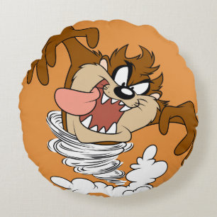 TAZ™ Whirling Tornado Round Cushion