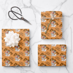 TAZ™ Whirling Tornado Wrapping Paper Sheet