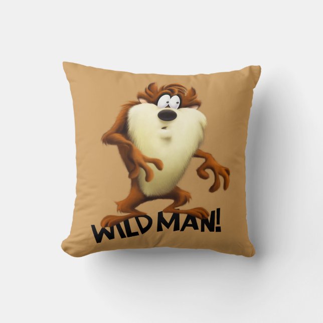 TAZ™- Wild Man Cushion (Front)