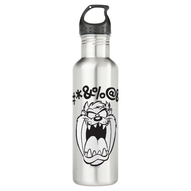 TAZ™ Yelling Expletives 710 Ml Water Bottle (Front)
