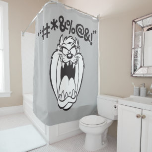 TAZ™ Yelling Expletives Shower Curtain