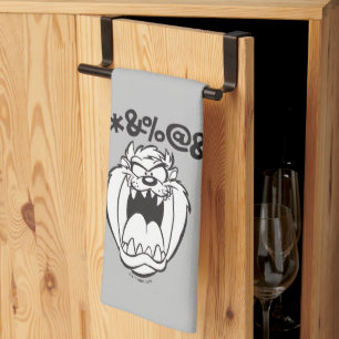 TAZ™ Yelling Expletives Tea Towel
