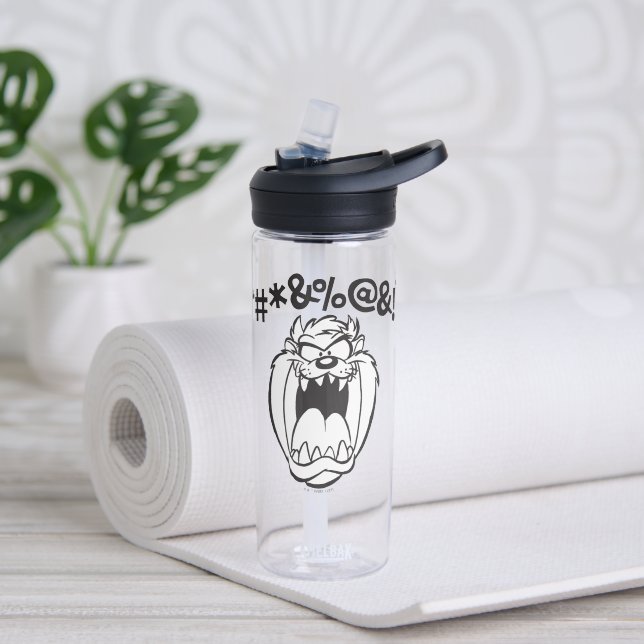 TAZ™ Yelling Expletives Water Bottle (Yoga)