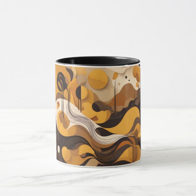 Taza Arte Solar Renacer Natural Mug (Center)