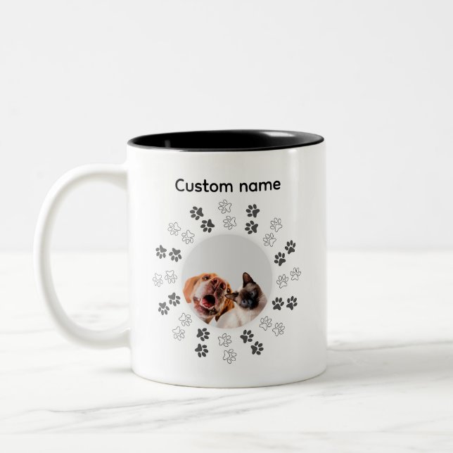 Taza Bicolor Great elegant personalized mug for yo (Left)