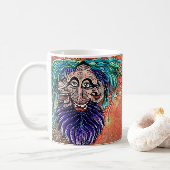 Taza Cares Coffee Mug (With Donut)