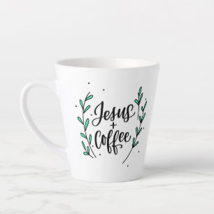 Taza cristiana café Jesus + coffe mug