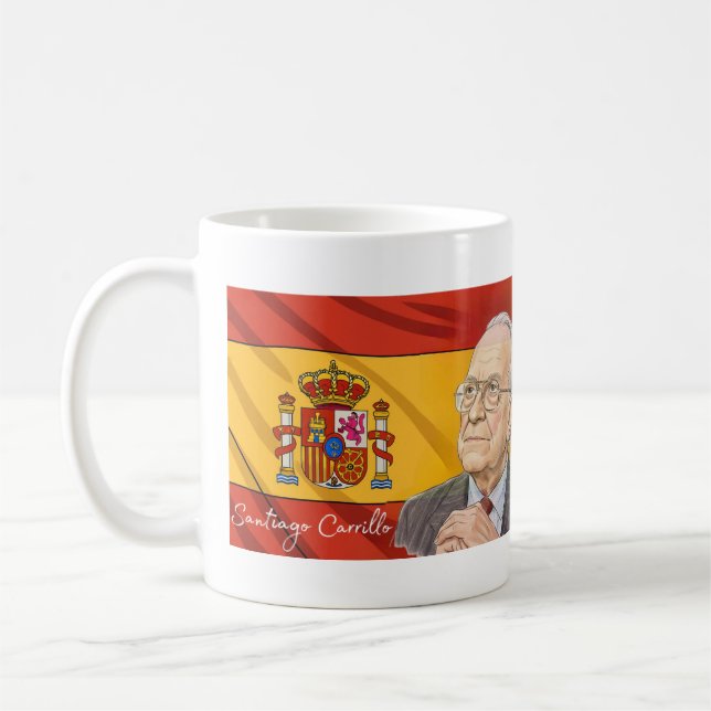 Taza de cafe de Santiago y la Pasionaria Coffee Mug (Left)
