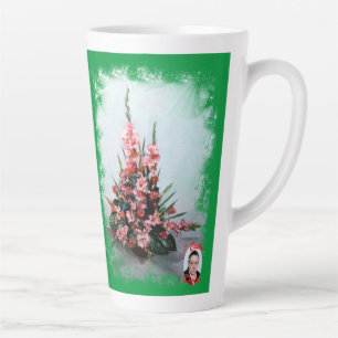 Taza De Café Latte Bodegón de flores Mug