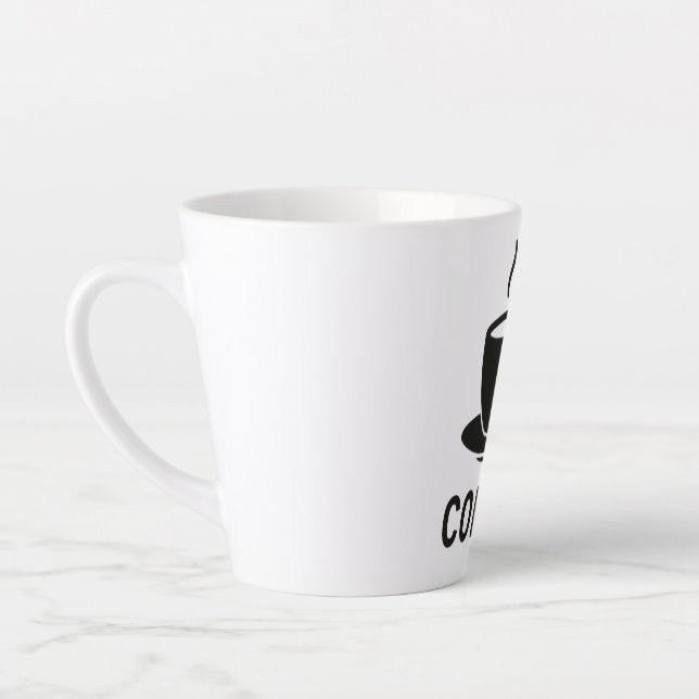 Taza de café latte latte mug (Left)