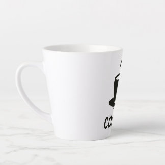 Taza de café latte mug