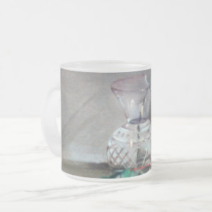 Taza De Cristal Esmerilado Bodegón Frosted Glass Coffee Mug