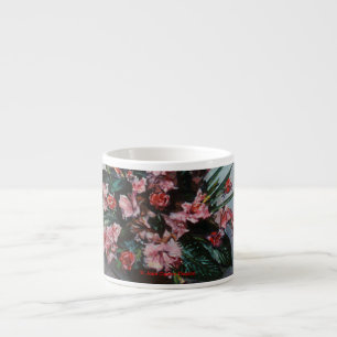 Taza De Espresso Bodegón de flores Cup