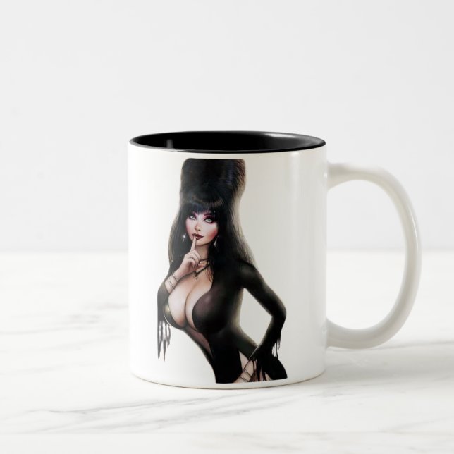 TAZA ELVIRA Two-Tone COFFEE MUG (Right)