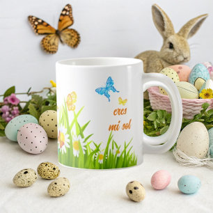Taza eres mi primavera coffee mug