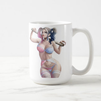 TAZA HARLEY QUINN BATTER COFFEE MUG
