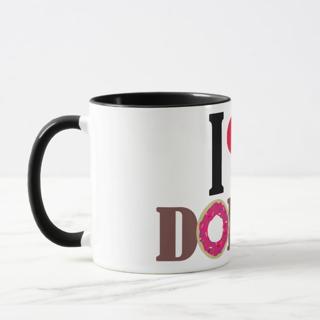 Taza I LOVE DONUTS Mug (Left)