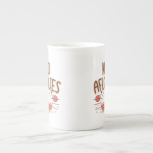 Taza Jumbo Pregno Alojes Bone China Mug