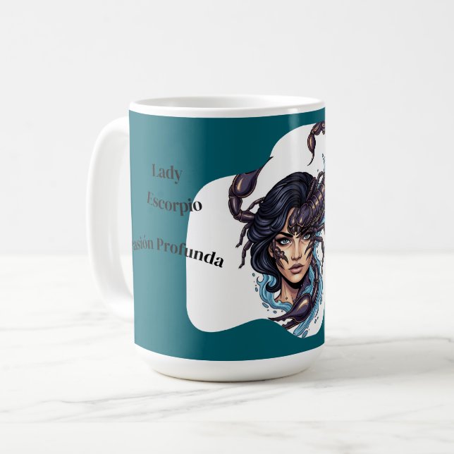 Taza Lady Escorpio Coffee Mug (Front Left)