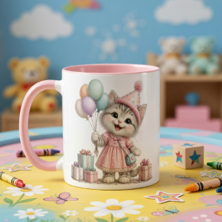 Taza para cumpleaños infantil mug