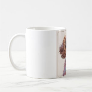 Taza Perrete Adorable White and Brown - Amor perru Coffee Mug