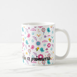 Taza primavera para regalar a un amigo coffee mug