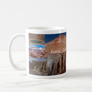 Taza recuerdo of Potosi Bolivia Coffee Mug