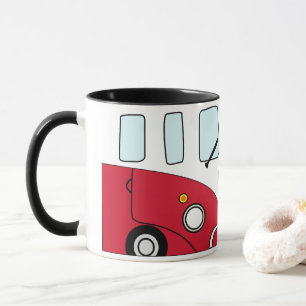 Taza Retro Kombi Vintage - Vanlife Hippie Style Mug