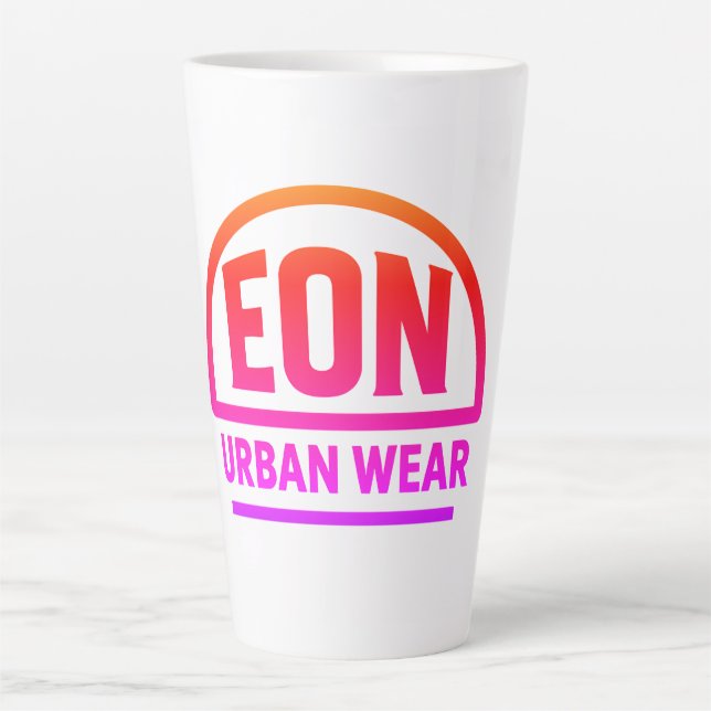 TAZA ROSA EON URBAN WEAR LATTE MUG (Front)