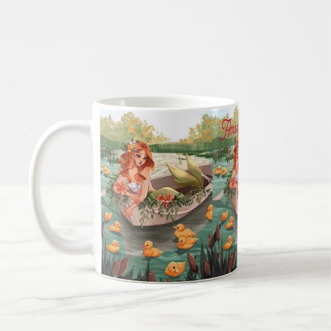 Taza Sirena. Amo ser sirena Coffee Mug (Left)