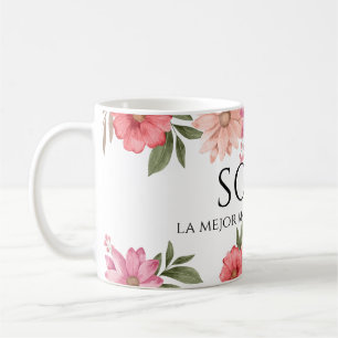 Taza the best mom in the world coffee mug