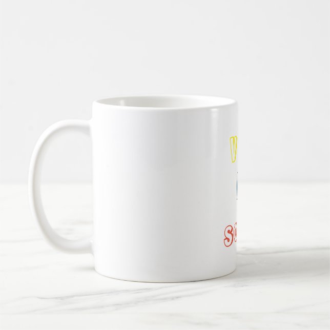 Taza Viva la salsa Coffee Mug (Left)