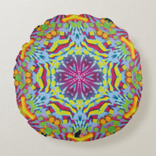 Tazmania Kaleidoscope Round Cushion