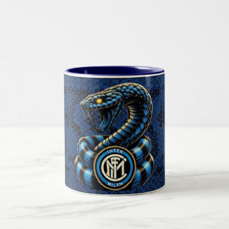 Tazza Inter calcio  Two-Tone Coffee Mug