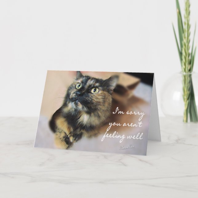 Tazzie-Get Well-customise Card (Front)