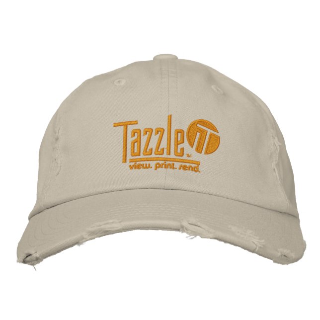 Tazzle Distressed Cap (Front)