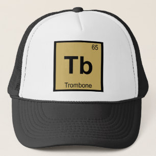 Tb - Trombone Music Chemistry Periodic Table Trucker Hat