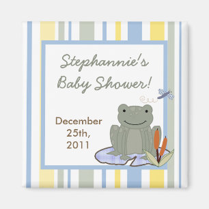 {TBA} 2"x2" Leap Frog Turtle Party Favour Magnet