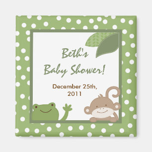 {TBA} 2"x2" Safari Adventure  Party Favour Magnet