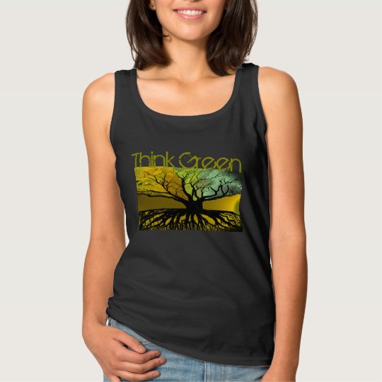 TBA AWARD Winner-Think Green Customised Tank Top