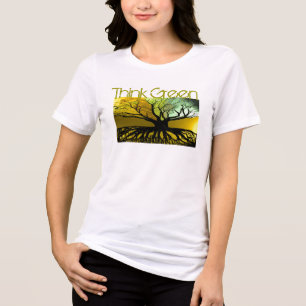 TBA AWARD Winner-Think Green Customised Tri-Blend Shirt