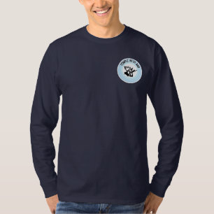 TBA Hanukah Cellphone with White Text T-Shirt