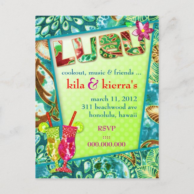 TBA WINNER 311 KILA LUAU INVITATION (Front)