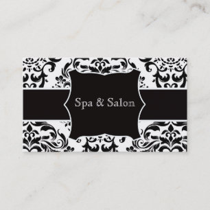 <TBA WINNER> Dapper Damask Bouquet Business Card