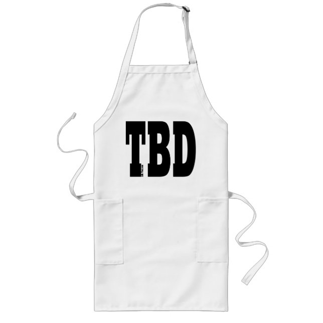 TBD LONG APRON (Front)