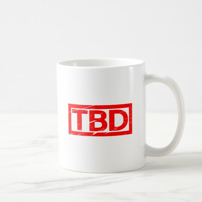 TBD Stamp Coffee Mug (Right)